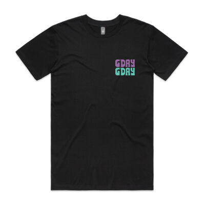 Men's G'Day G'Day Tartarian Truthers (Purple and Teal Text) Thumbnail