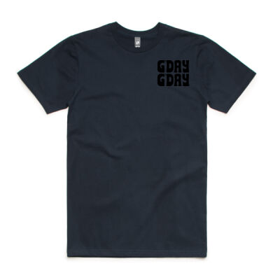 Men's G'day G'day Tartarian Truthers Tee (Black Text) Thumbnail